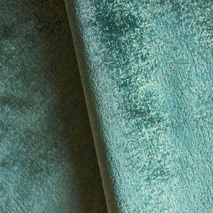 Spa Burnell Upholstey sparkle Velvet  for Home Decor Upholstery  Drapery fabric by the Yard