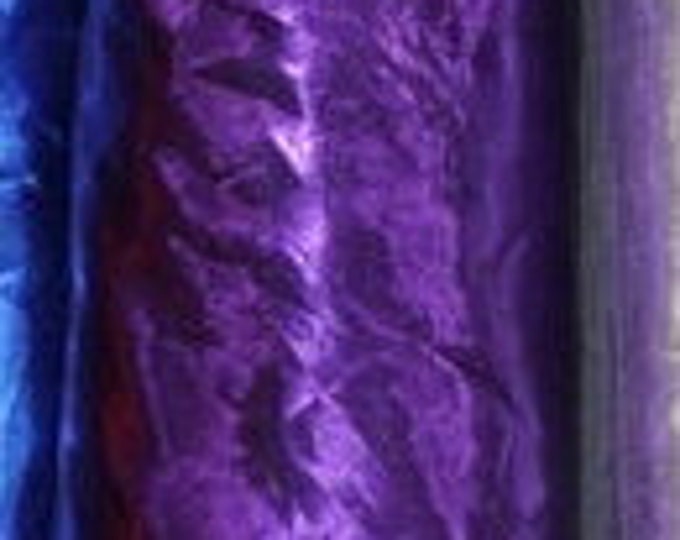 Purple  Tissue Lame fabric  60” wide