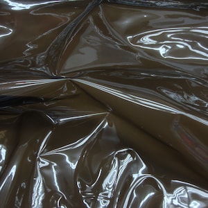 Smoke 10 Gauge Transparent Tinted Plastic Vinyl Tinted 54 Inch Wide Fabric By the Yard