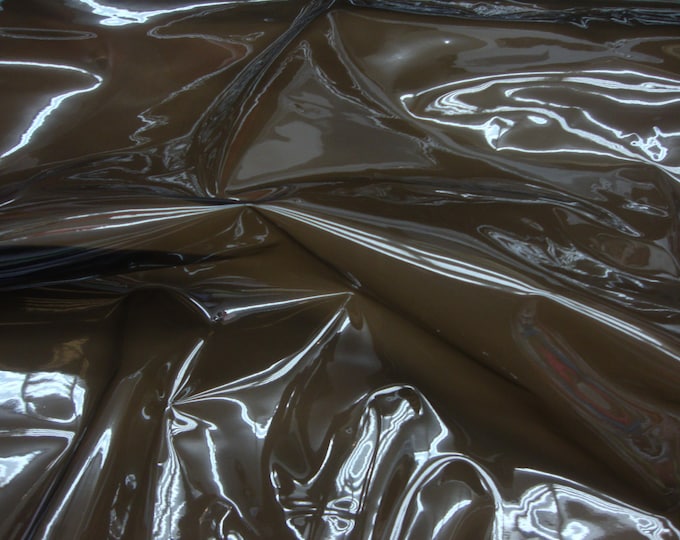 Smoke 10 Gauge Transparent Tinted Plastic Vinyl Tinted 54 Inch Wide Fabric By the Yard