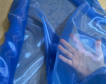 Royal Mirror Organza  sheer fabric polyester 58" wide