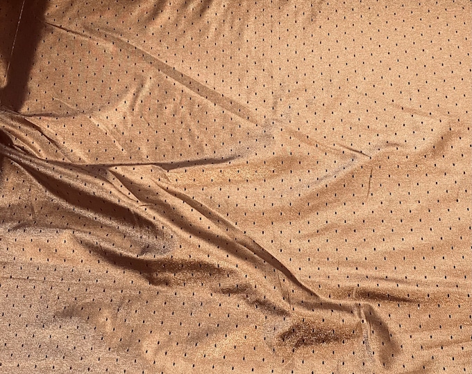 Lame jacquard Polyester metallic dotted Fabric BY THE YARD 60" wide