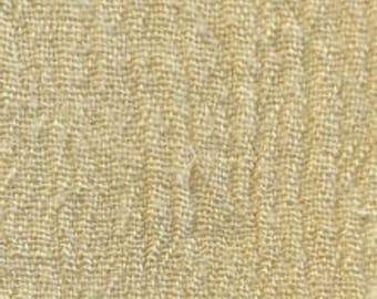 Natural Cotton Gauze Crinkled Light Weight garment dresses fabric yard 50" wide