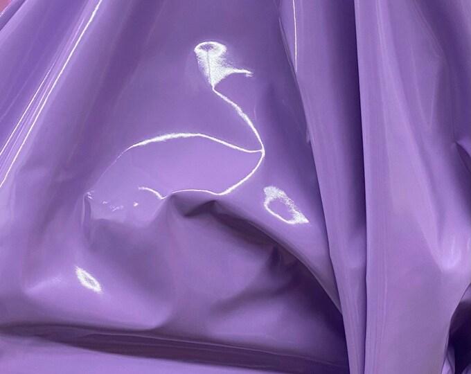 Vinyl Fetish lavender fabric per yard 54" Wide sold by the yard