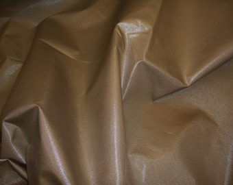 Tan Packcloth 420 Denier Nylon Water Resistant 60" wide fabric per yard