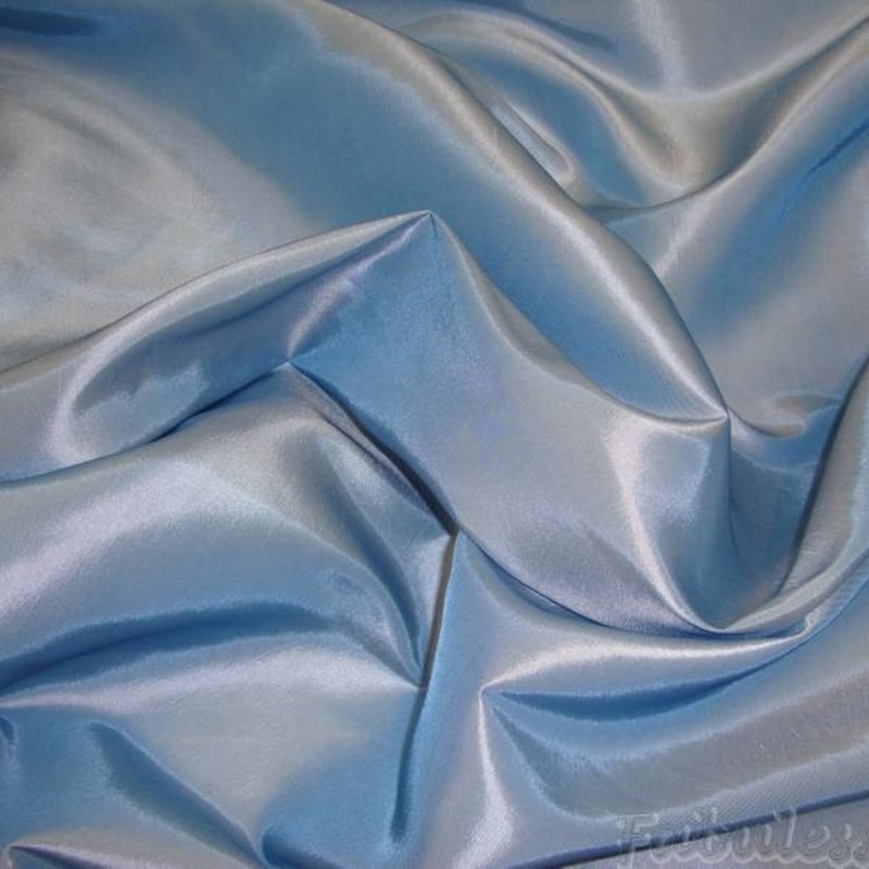 Princess Blue Taffeta Silk Fabric