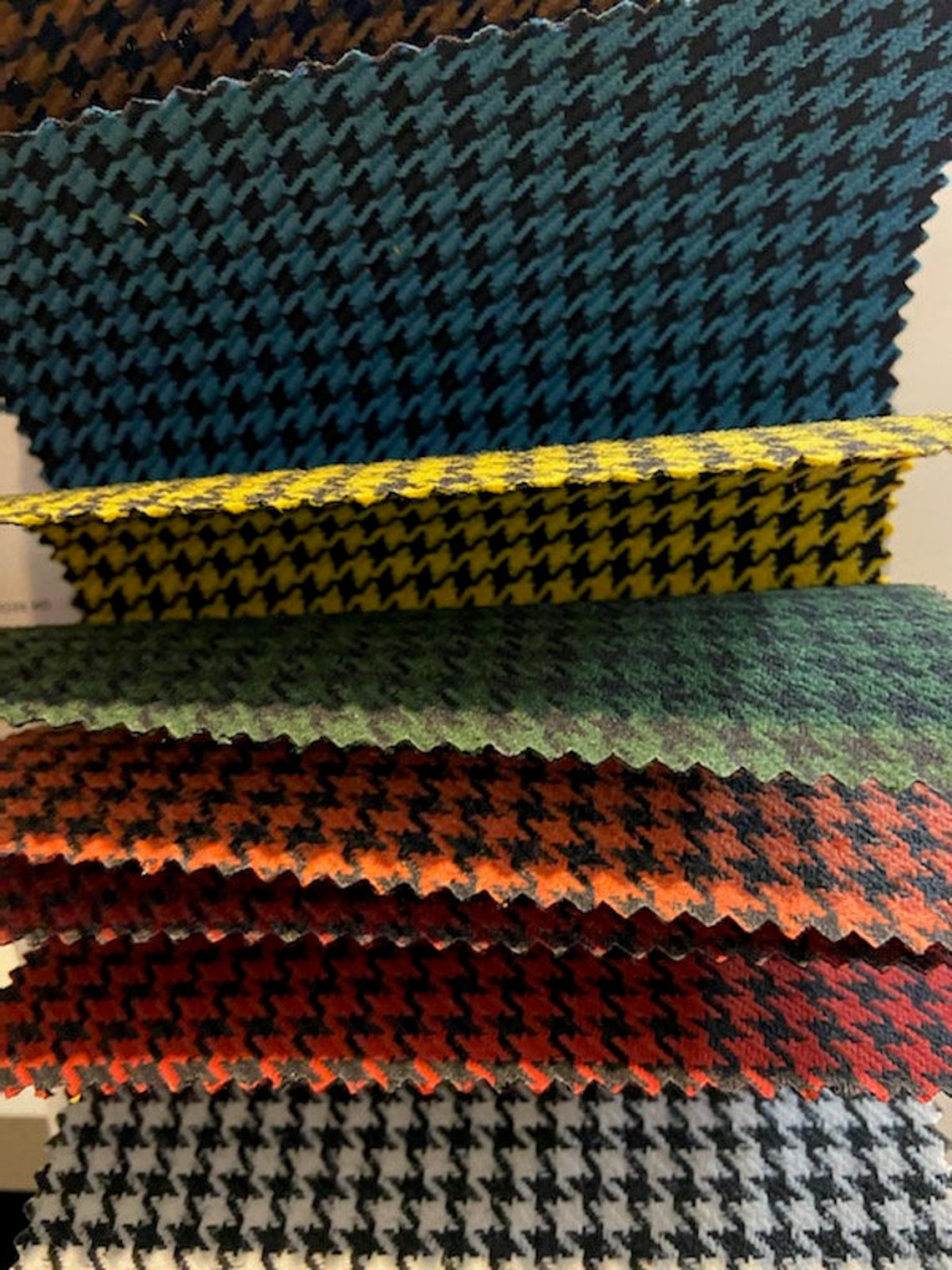 54 Houndstooth Auto Upholstery Headliner Headboard Car Etsy