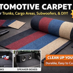 Prestige Automotive Carpet – 72” Wide | Affordable Luxury Car Interior Upgrade | High-Quality Auto Upholstery Fabric by the Yard