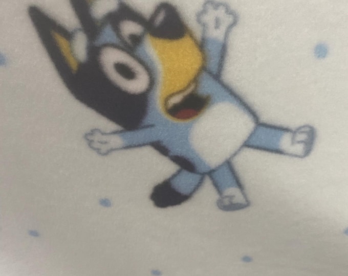 Bluey Fleece Polar By The Yard 60"  Licensed Products