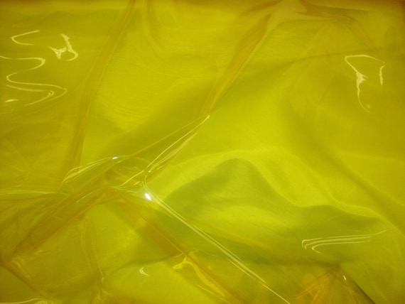 54 Wide Yellow 10 Gauge Transparent Tinted Plastic Vinyl Fabric by the Yard  Upholstery, Costumes, Diy Projects, Handbags, Shoes Accessories -   Israel
