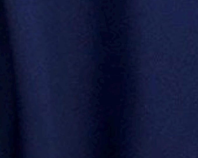 Navy blue Stretch Polyester Scuba  double Knit Fabric 60” wide