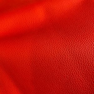 Faux Leather feel vinyl for seats repair ,furniture ,automotive handbag upholstery- Red