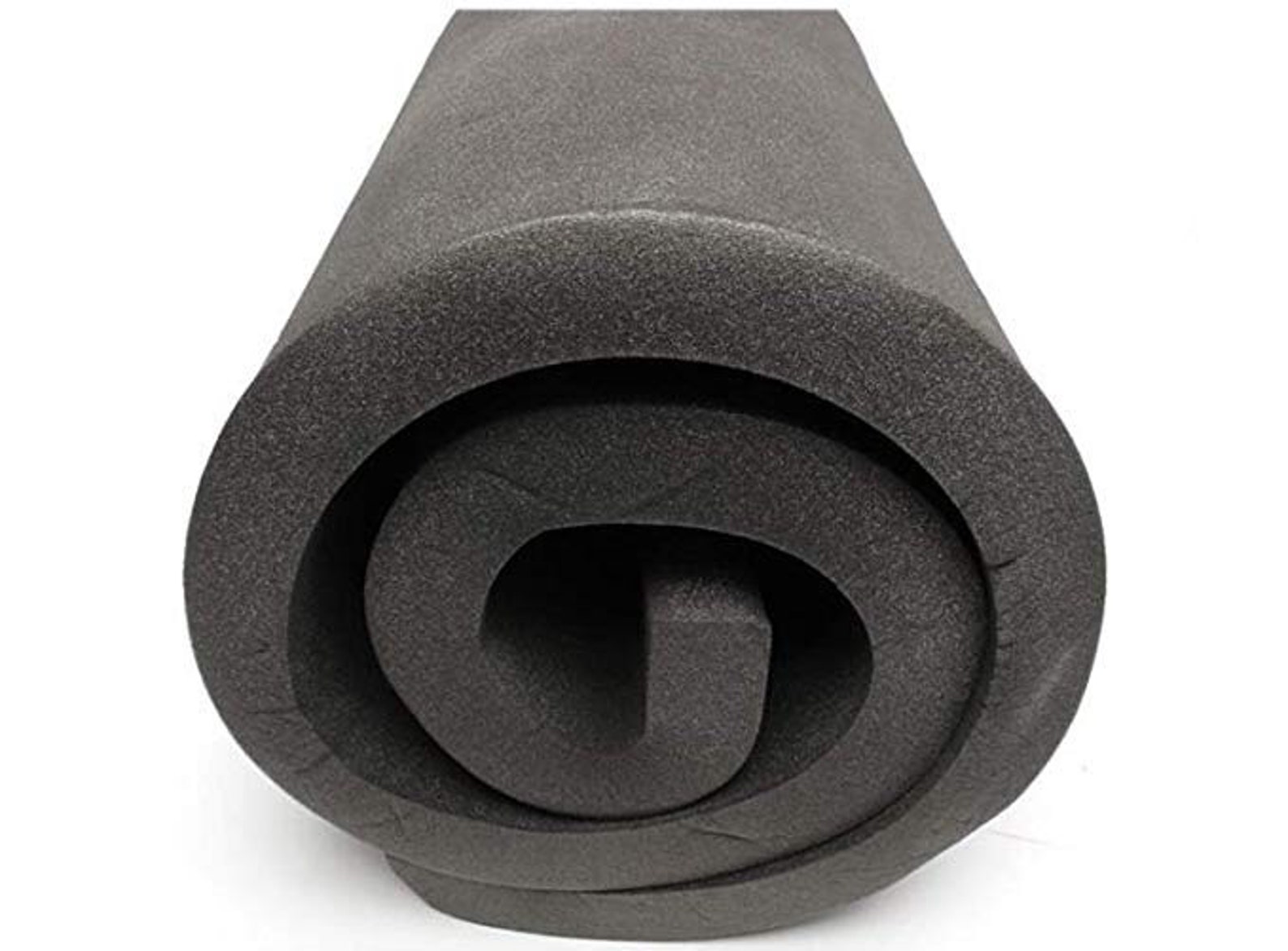 Charcoal Rubber Upholstery Foam 3 Thick 24 Wide X Etsy