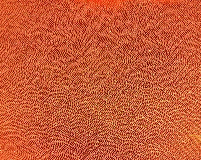 4-Way Stretch Orange Mystique Spandex swimsuits dance Fabric by the yard 60 " Wide