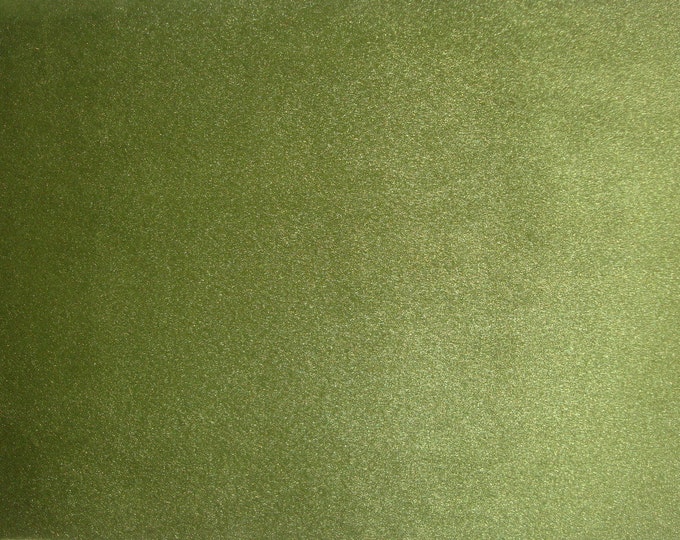 Faux Fur Solid Velboa  Fabric by the Yard Apple green 60" wide