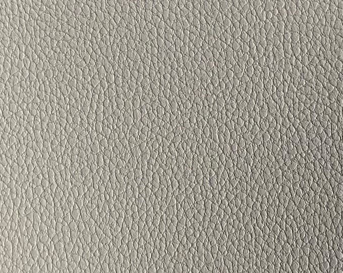 Gray Palma premium automotive  upholstery faux leather vinyl 54" Wide Sold BY THE YARD