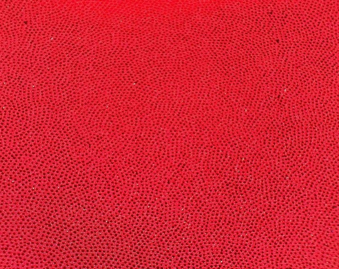 4-Way Stretch Red Mystique Spandex  Fabric by the yard 60 " Wide