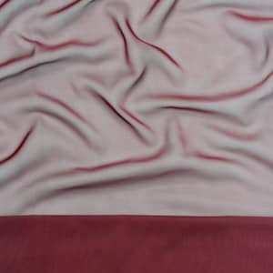 Burgundy Chiffon soft Sheer  60&quot; Wide Fabric By The yard
