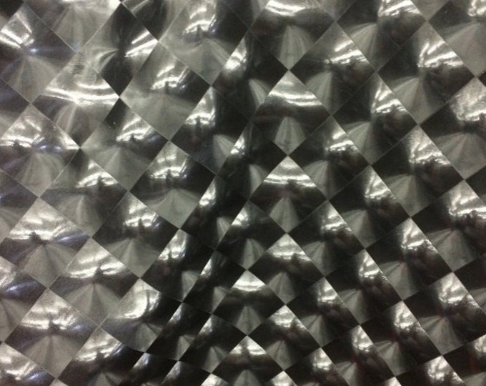 Black 3D Hologram 2 way Stretch Square  Spandex Super Stretch swim-wear Dance Fabric Sold By The Yard 60" wide