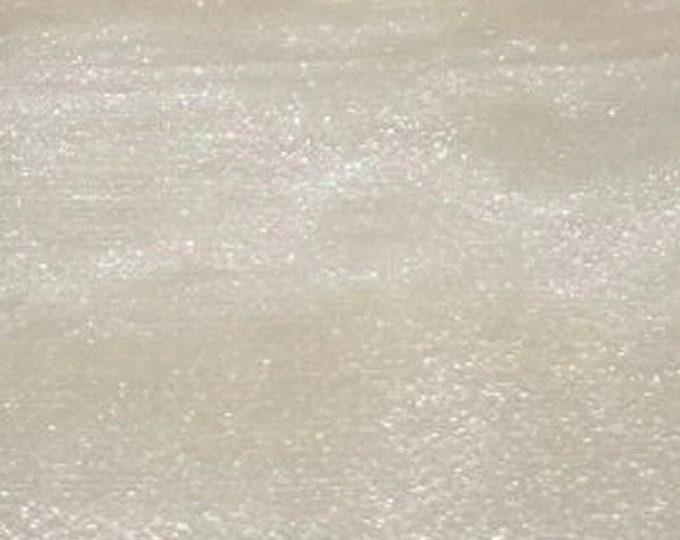 Ivory crystal Organza sheer fabric polyester 58" wide