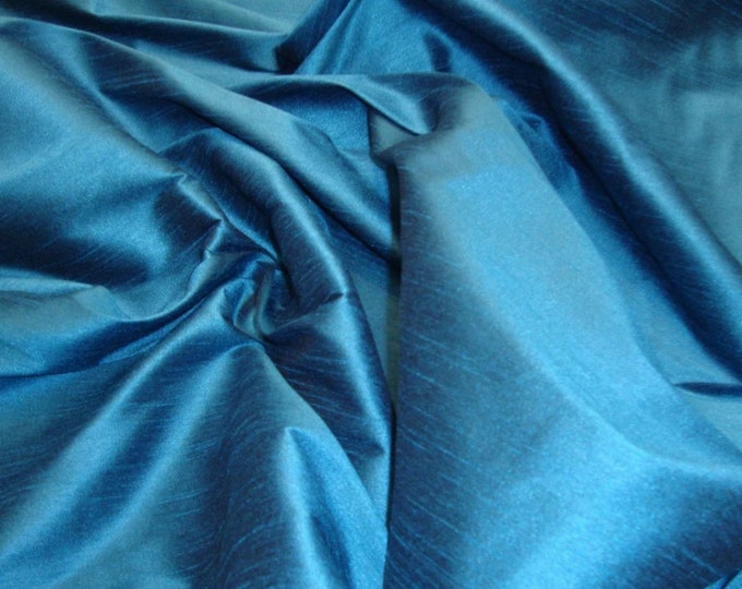 Horizon Blue Dupioni rod Panels living room curtains home decor window treatments nursey valance