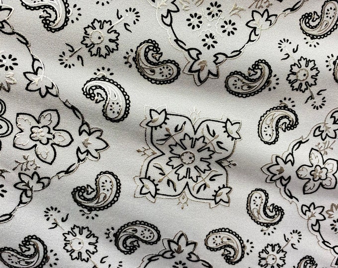 White bandana dance swimsuits 4 way stretch 58" wide  Sportswear Athletic yoga pants