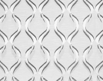Pearl swirl Percy 676 Jacquard  Upholstery drapery fabric by the yard