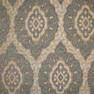 57&quot; Wide Royalty Oval Chenille Upholstery Drapery fabric by the yard