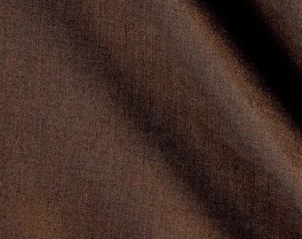 Brown POLY-COTTON Broadcloth 58" wide  dresses, blouses, uniforms, shirts, Clothing