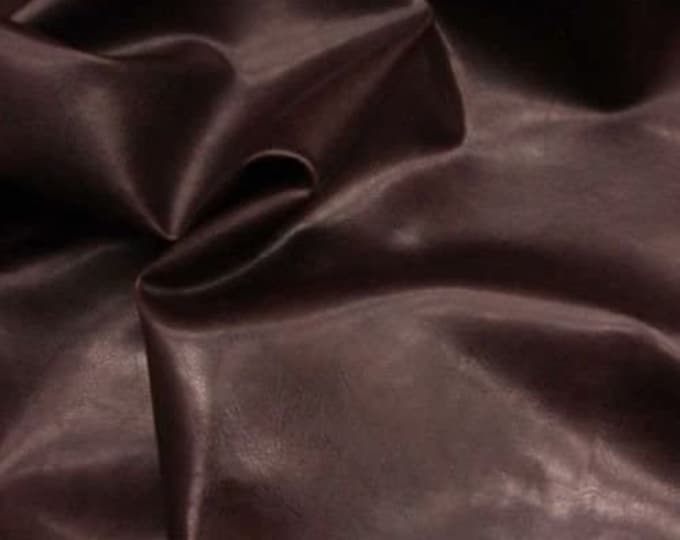Brown black and dark brown smooth houston Faux Leather Wet Upholstery vinyl fabric per yard