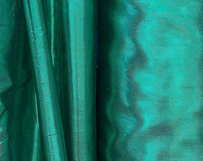 Tissue Lame fabric jade  60” wide