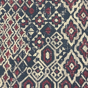 Kilim boysenberry Color Chenille Upholstery Drapery fabric by the yard 57&quot; Wide