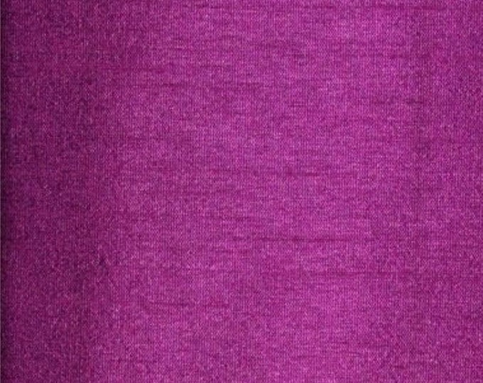 Violet Shantung Dupioni Faux Silk two tone fabric BY THE YARD 54" wide