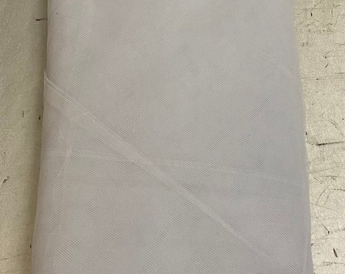 Wedding tulle sheer fabric polyester 54” wide SOLD By THE YARD