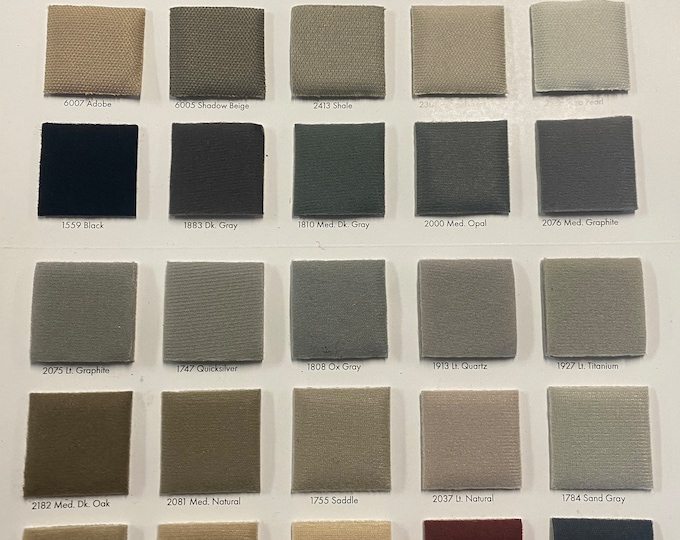 2 YARDS- Foam Backed Auto Pro Headlining padded automotive roof ceiling damage repair 3/16" Fabric