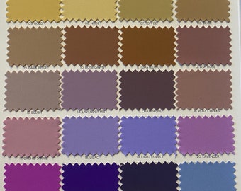 Matte tricot Nylon Spandex Fabric 4 Way Stretch 58" Wide Sold by The Yard