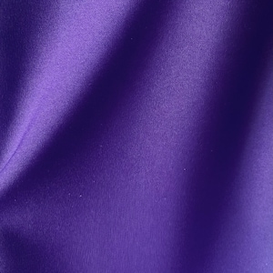 Purple Polyester poplin Fabric By The Yard 58&quot;/60