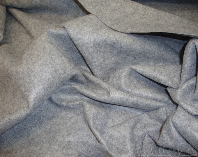 Gray Felt 72" wide made in USA fabric per yard