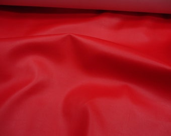Vinyl faux leather, Red Marine Upholstery fabric per yard 54" wide