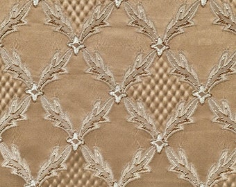 Diamond saddle Renaissance Jacquard  Upholstery drapery fabric by the yard