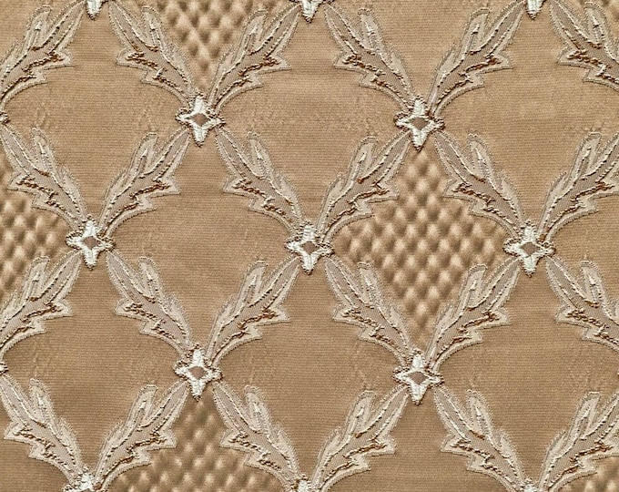 Diamond saddle Renaissance Jacquard  Upholstery drapery fabric by the yard