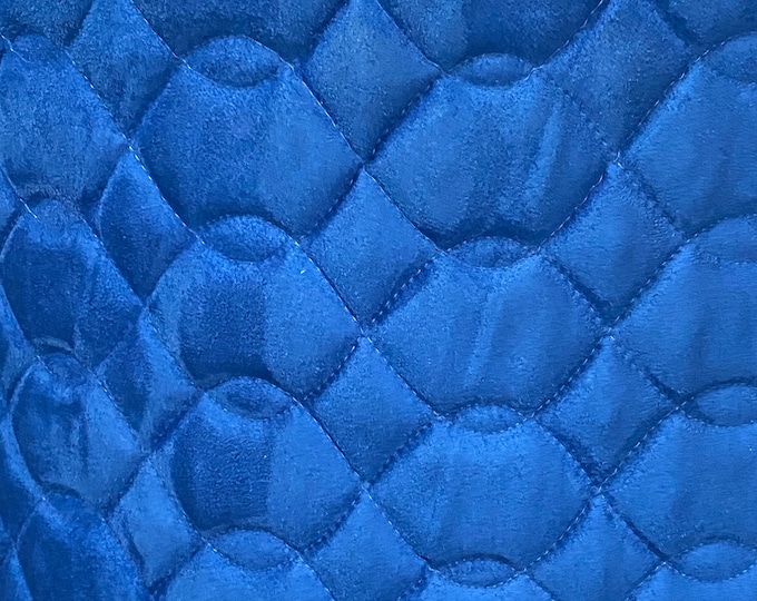 Royal Suede Quilted Auto Headliner Headboard Fabric with 3/8" Foam Backing Upholstery 58" Wide