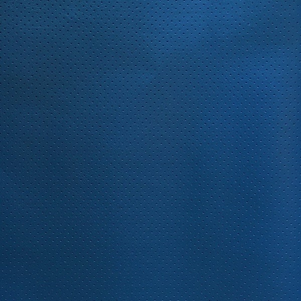 Pacific blue Perforated commercial marine grade upholstery vinyls Faux Leather fabric per yard