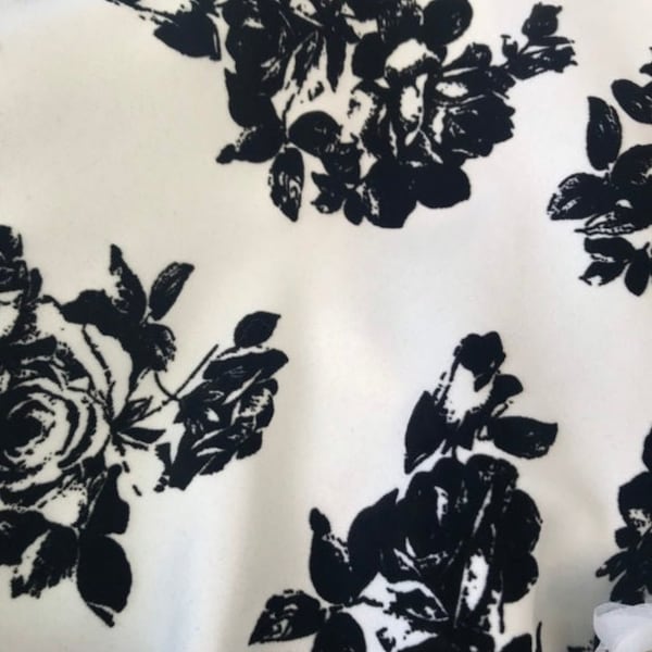 Velvet Scuba Fabric Etsy