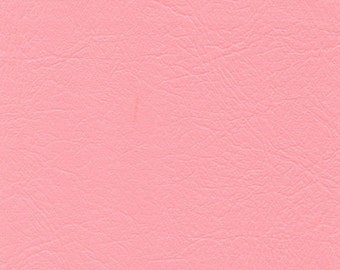 Pink upholstery faux leather vinyl 54" Wide Sold BY THE YARD