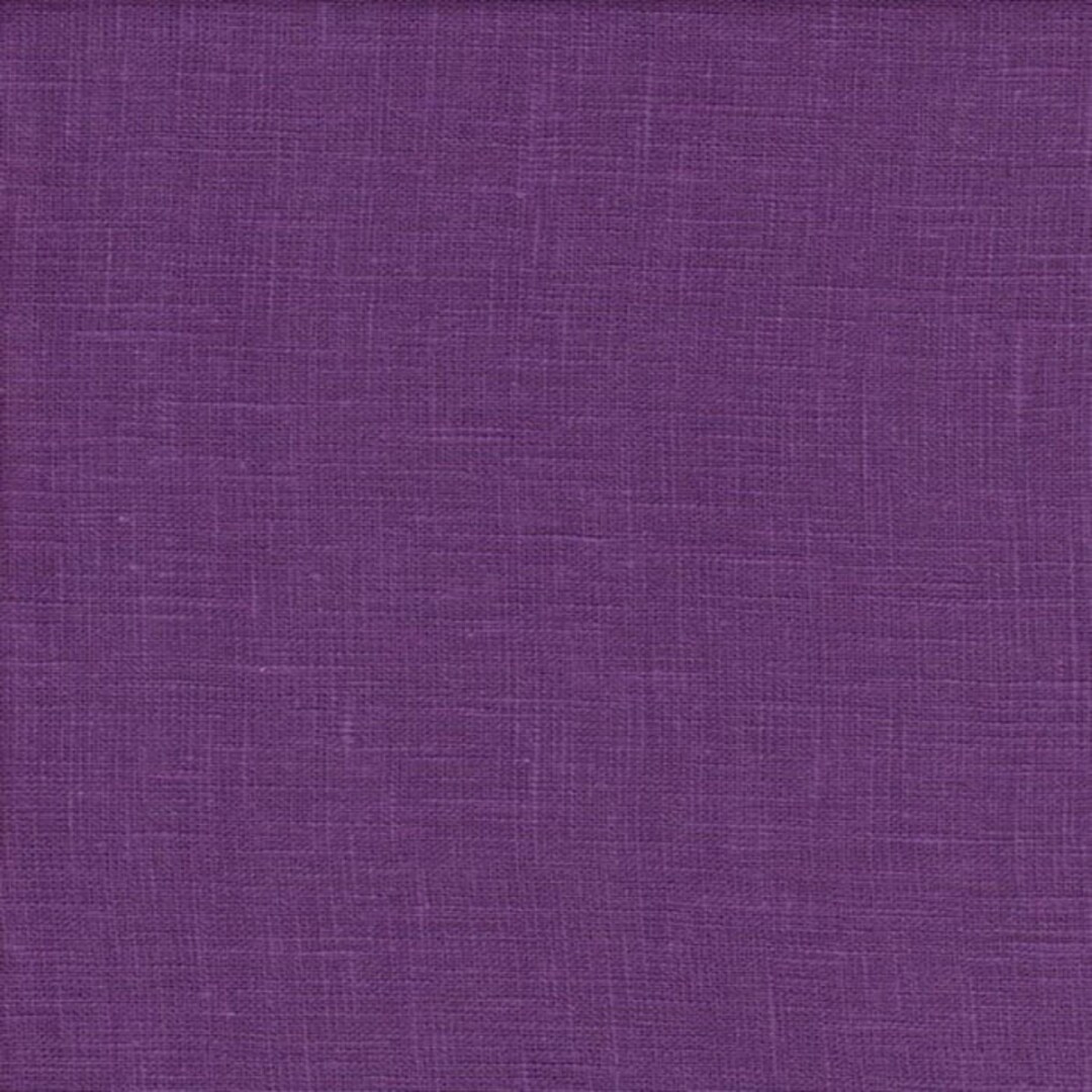 Orchid Color Killarney 100 Linen Fabric for Bedding Pillows Etsy