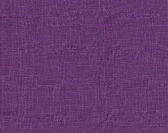 Orchid color Killarney 100% linen fabric for bedding , pillows , Upholstey and so much more