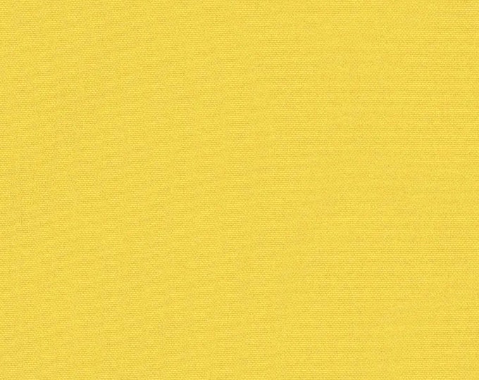 Yellow Polyester poplin Fabric By The Yard 58"/60