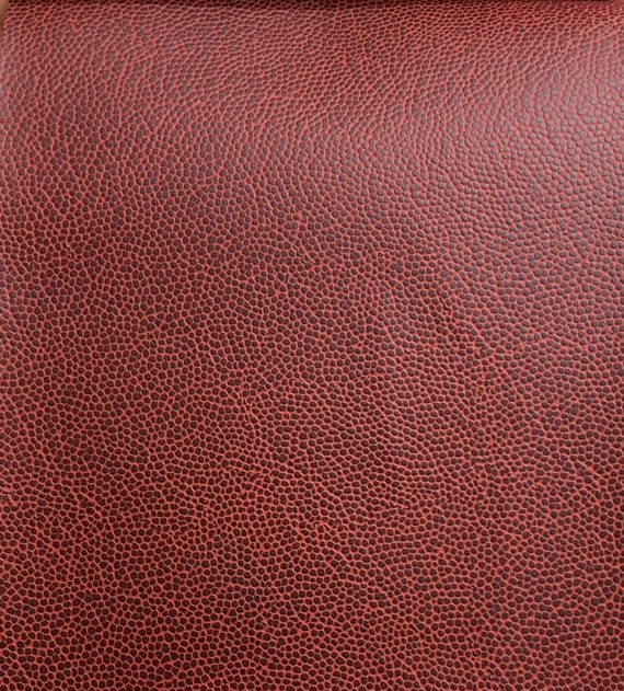 MARINE VINYL ORANGE PLEATHER FAUX LEATHER OUTDOOR INDOOR FABRIC BY YARD 54/"W