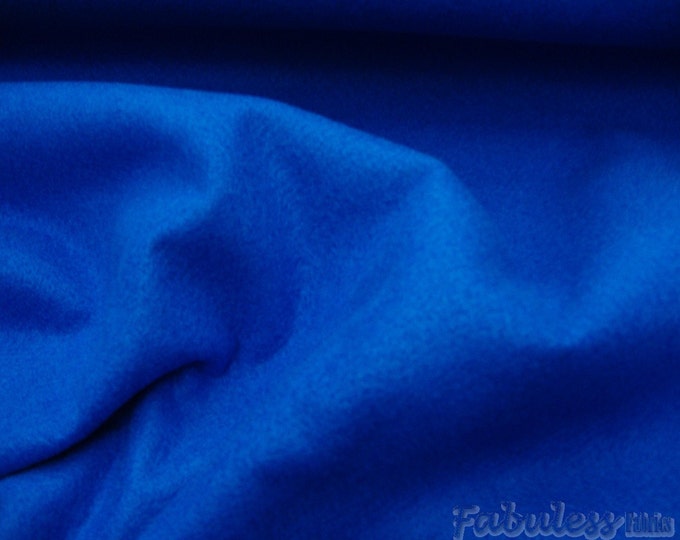Royal blue Felt arts craft fabric per yard 72” wide